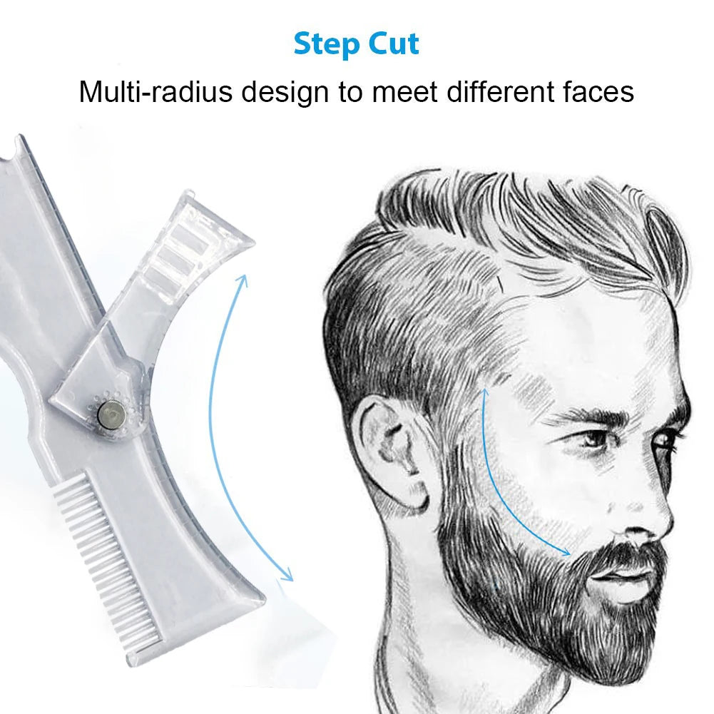 Beard Shaping Ruler