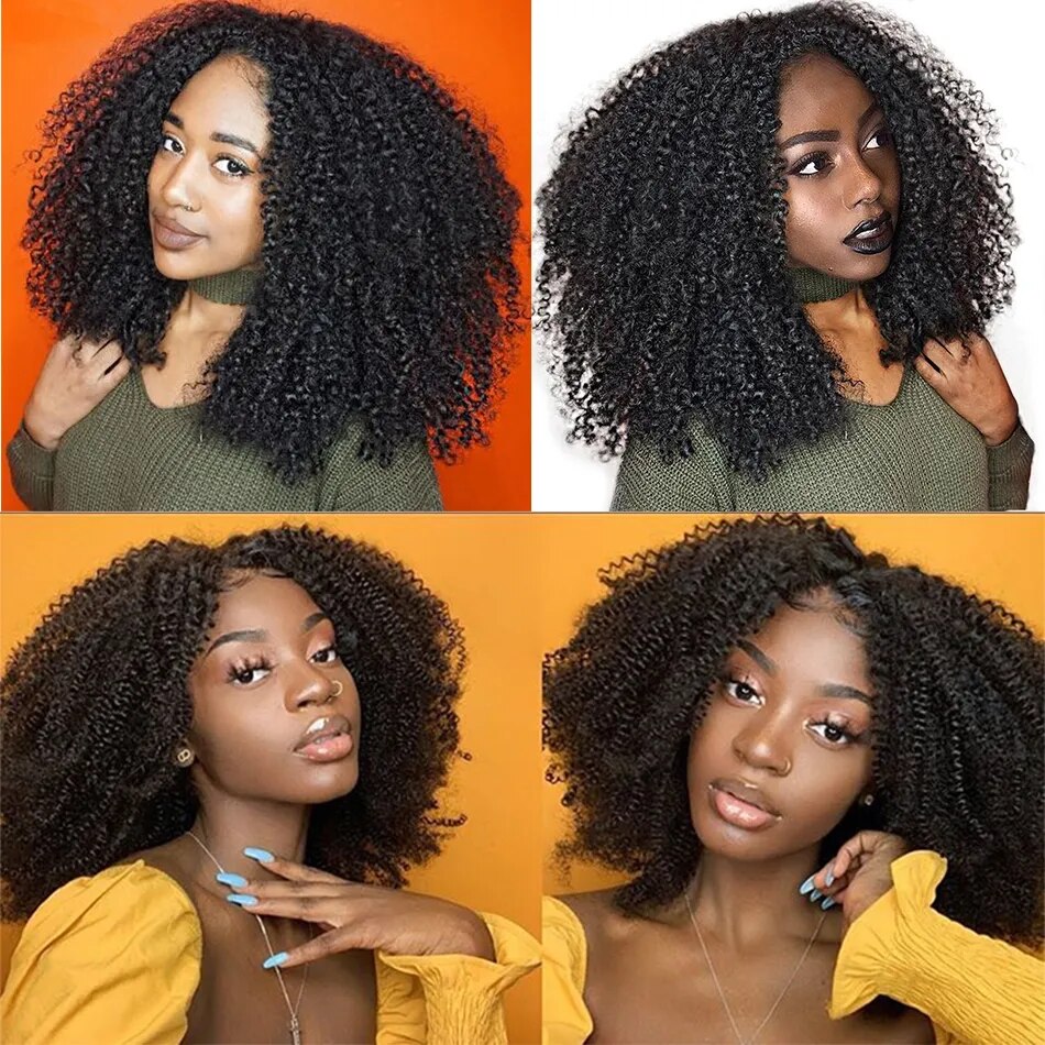 Brazilian Afro Kinky Curly U-Part Wig