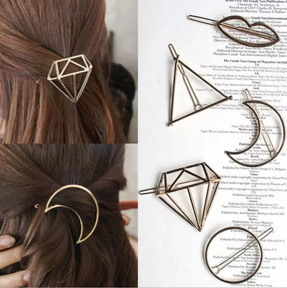 Minimalistic Hair Barrettes