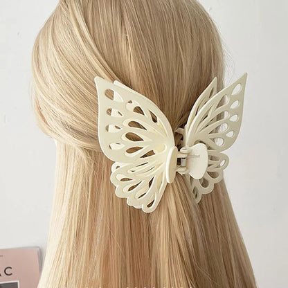 Oversized Butterfly Hair Claws