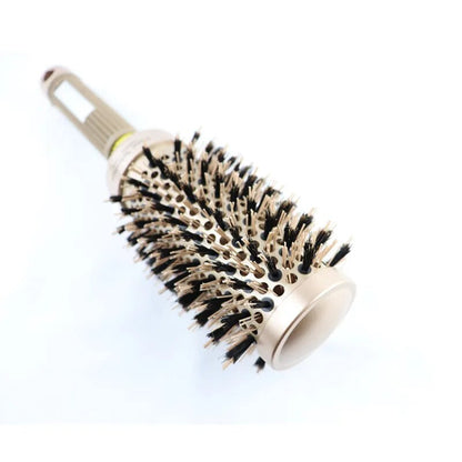 Gold Nylon Hair Brush