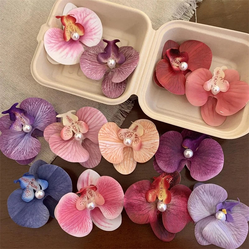 Orchid Hair Clip