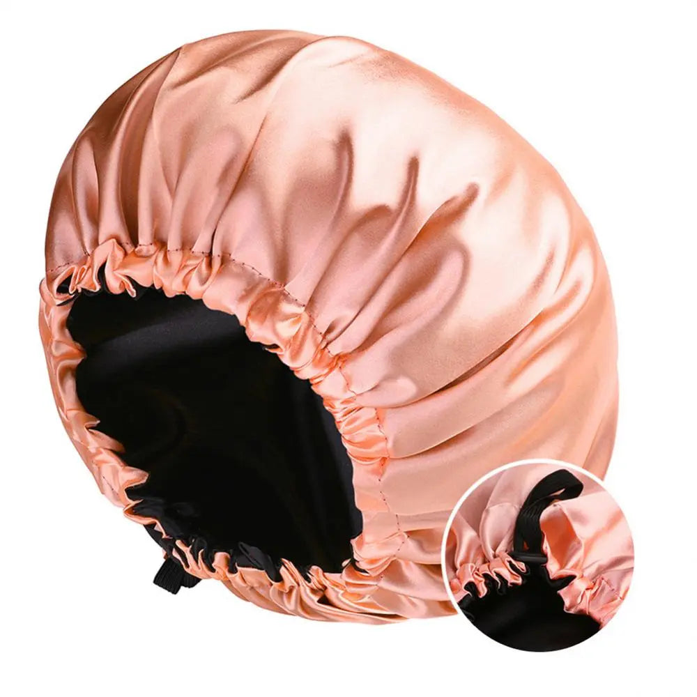 Double Layer Satin Bonnet