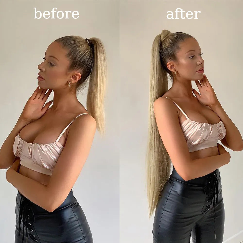 Synthetic Long Ponytail