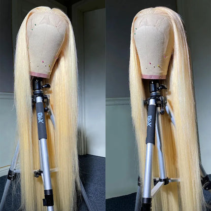 Blonde Lace Frontal Wig - Straight