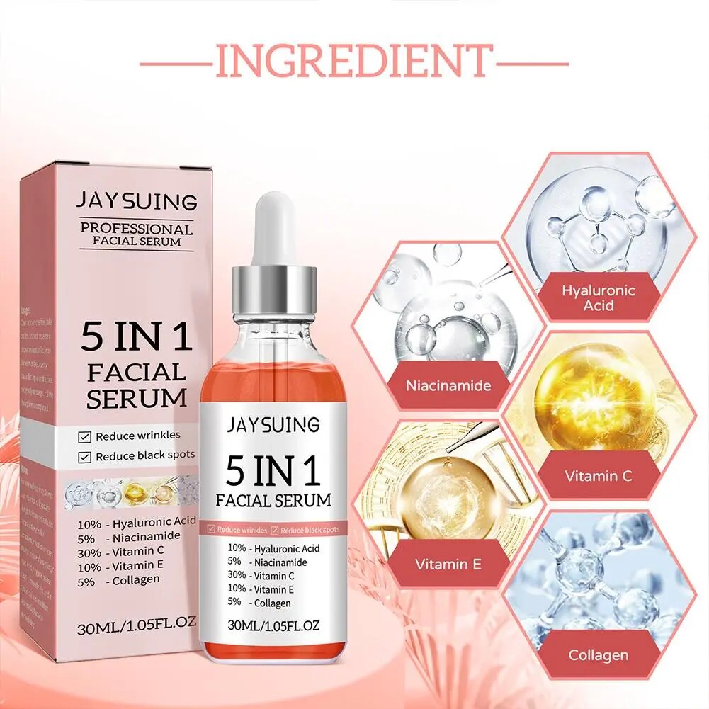 5 in 1 Face Serum - 30ml