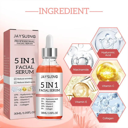 5 in 1 Face Serum - 30ml