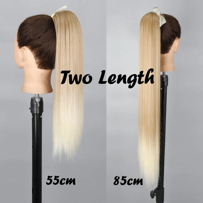 Synthetic Long Ponytail