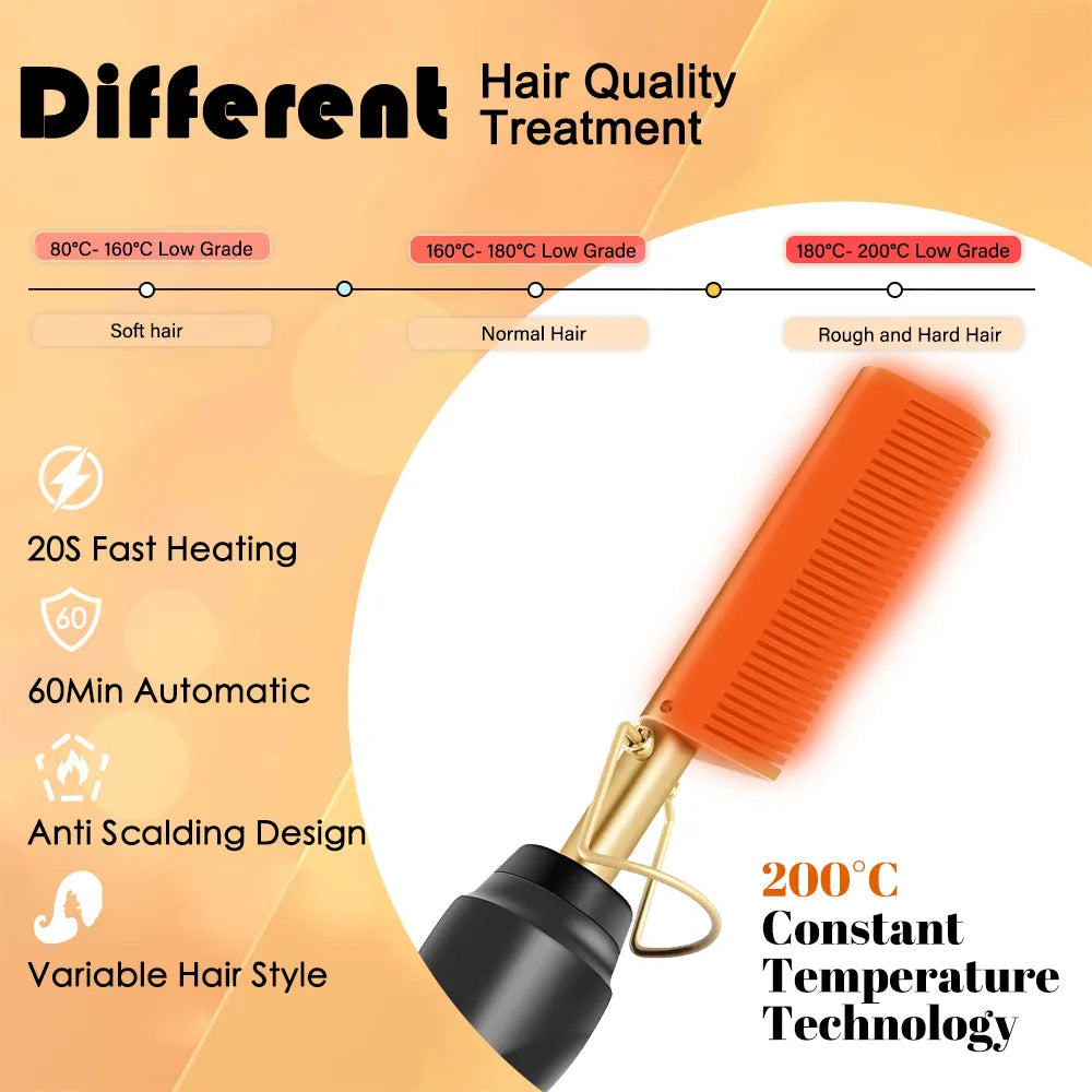 Hot Comb - 3 Color Variety