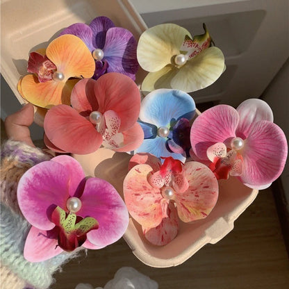 Orchid Hair Clip