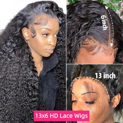 Water Wave Wig - 100% Human Hair