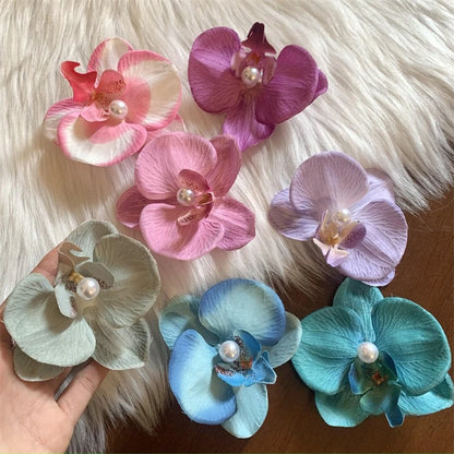 Orchid Hair Clip