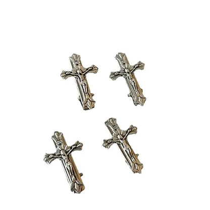 Metal Cross Hair Clips