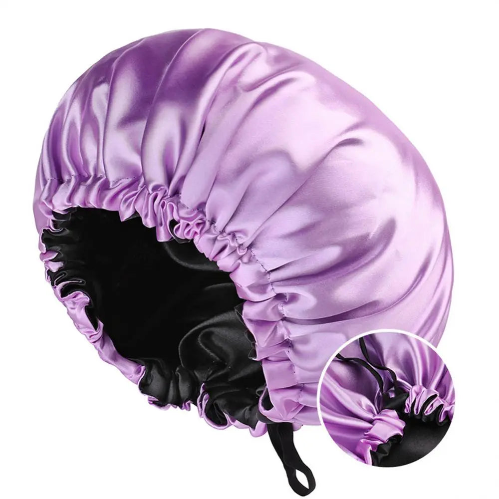 Double Layer Satin Bonnet