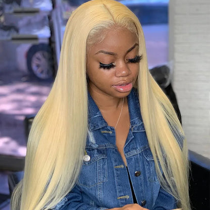 Blonde Lace Frontal Wig - Straight