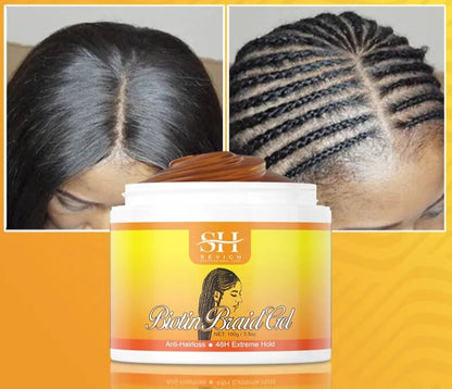 Biotin Braiding Gel