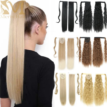 Synthetic Long Ponytail